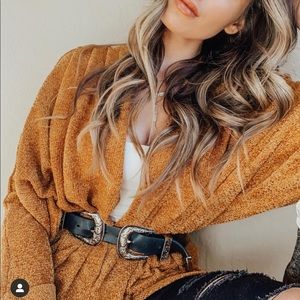 Chenille Dolman sleeve sweater from Vici Dolls